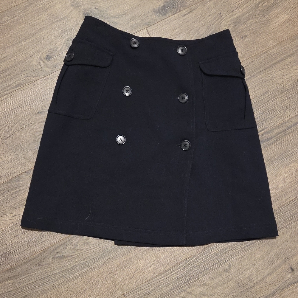 Ralph Ralph Lauren Wool A-line Mini Skirt